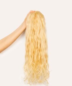 Lightest Blonde Spiral Clip-In Hair Extensions