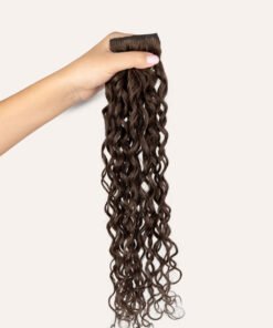 Bebonia Minis Neutral Dark Brown Curly Hair Extensions