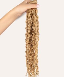 Bebonia Minis Ash Blonde Curly Extensions